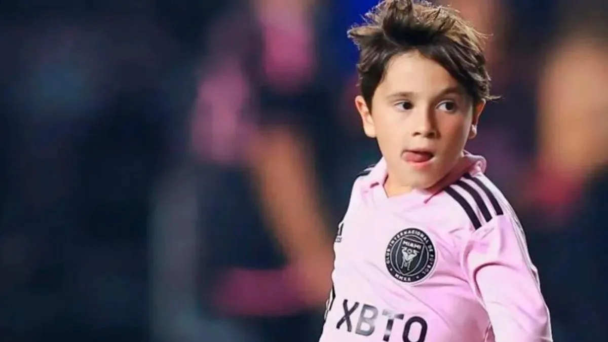 Mateo Messi es el elegido. Hijo del futbolista se viraliza en redes sociales