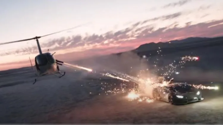 Youtuber es detenido por usar un helicóptero para “atacar” un Lamborghini