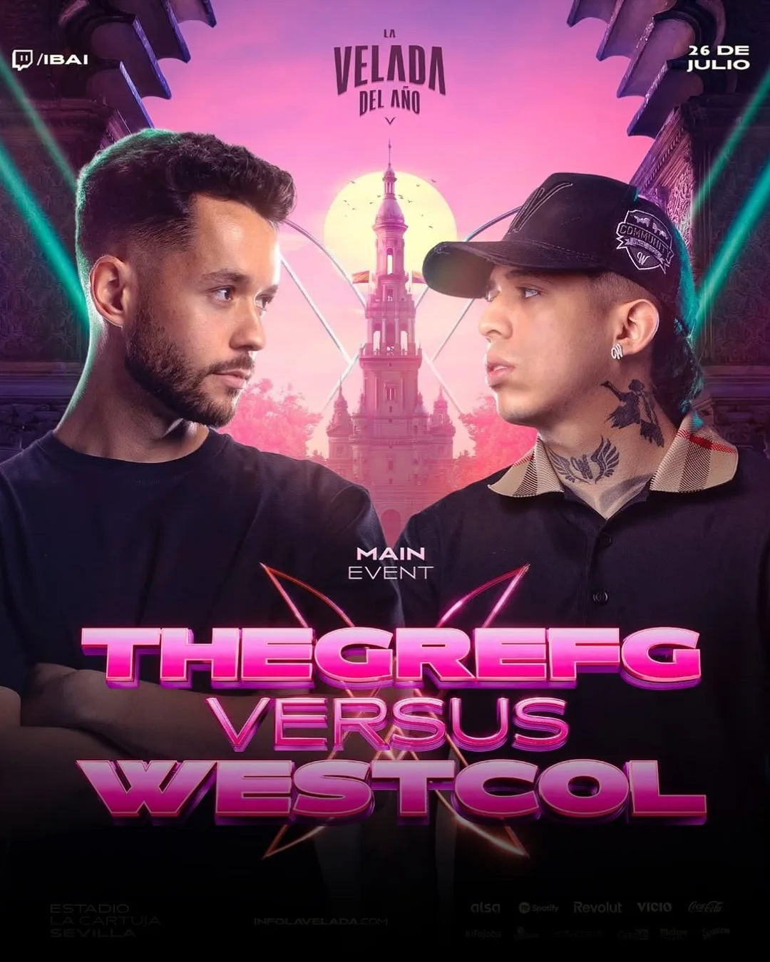 TheGrefg vs Westcol encienden la Velada