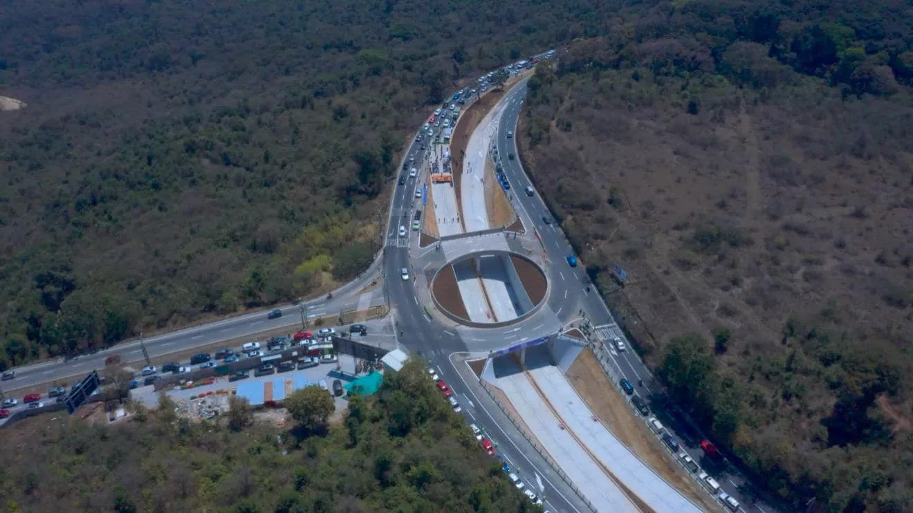 Mixco estrena nuevo paso a desnivel