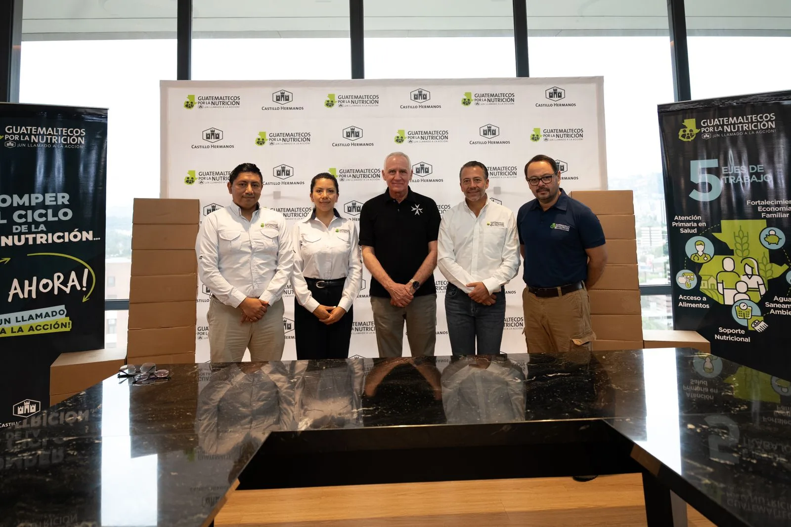 Guatemaltecos por la Nutrición y la Orden de Malta unen fuerzas contra la desnutrición infantil.