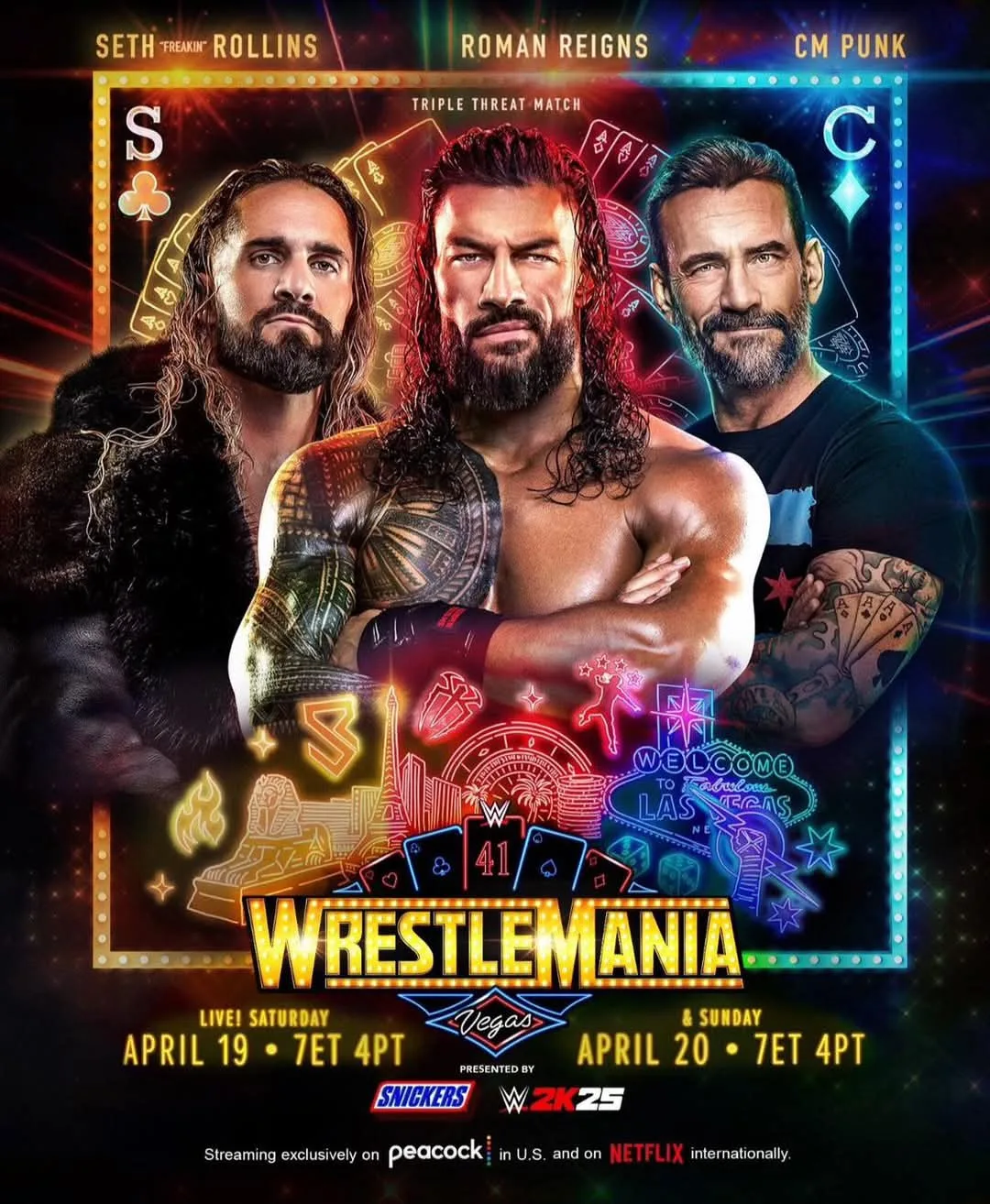 Wrestlemania 41 Llega a las Vegas