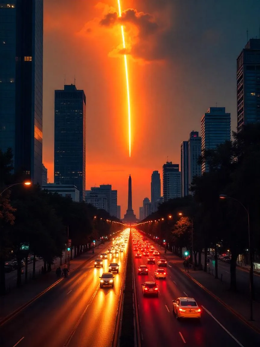 La Luz que Atravesó el Cielo Mexicano.