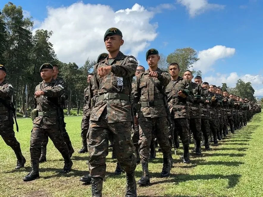 Recorrido desfile del Día del Ejército de Guatemala