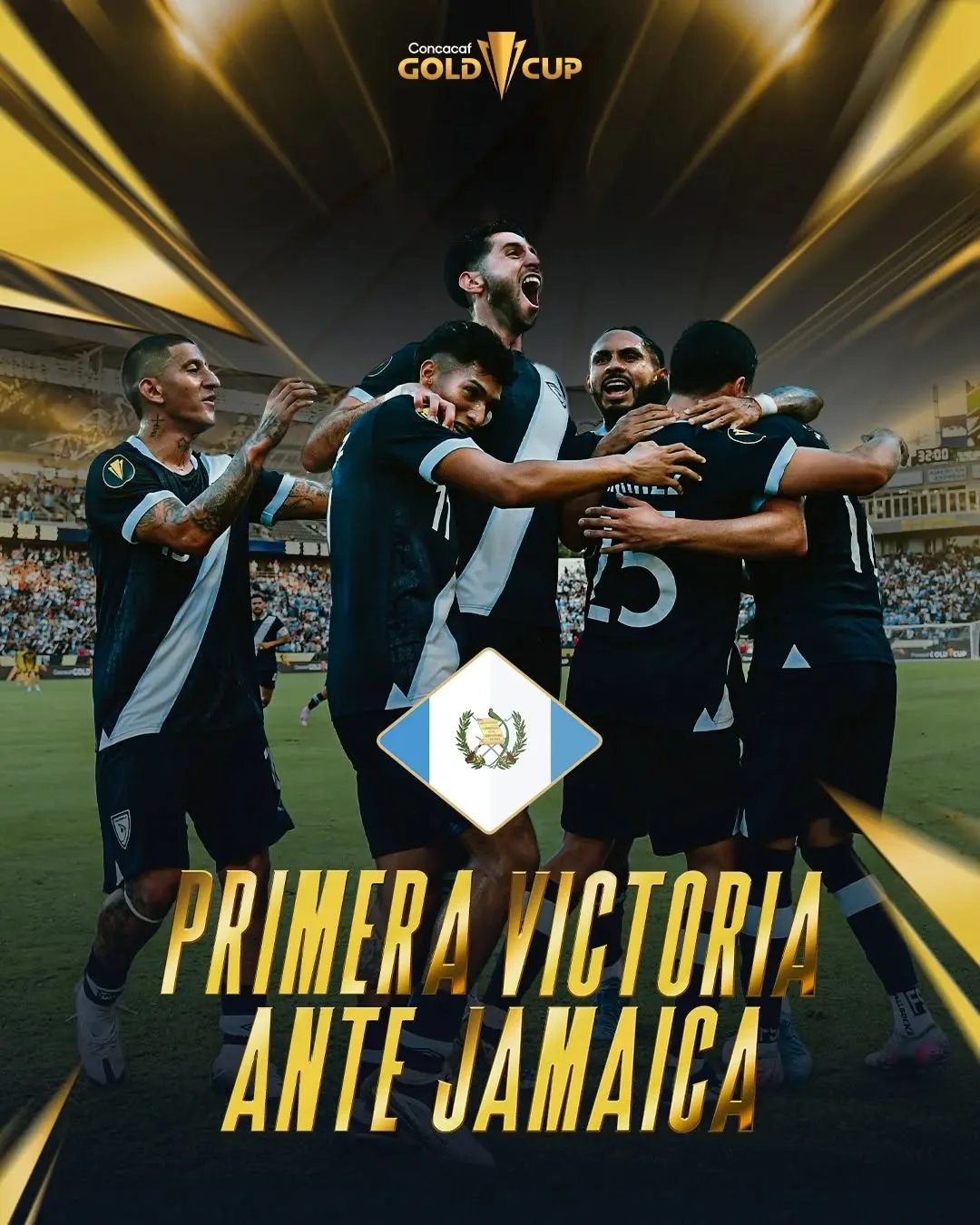 Gloria Azul y Blanco victoria sobre Jamaica en la Copa Oro