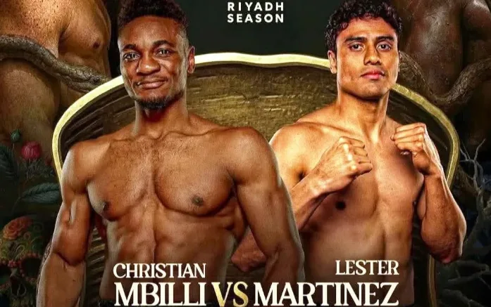 No te pierdas el pesaje de Lester Martínez vs Christian Mbilli